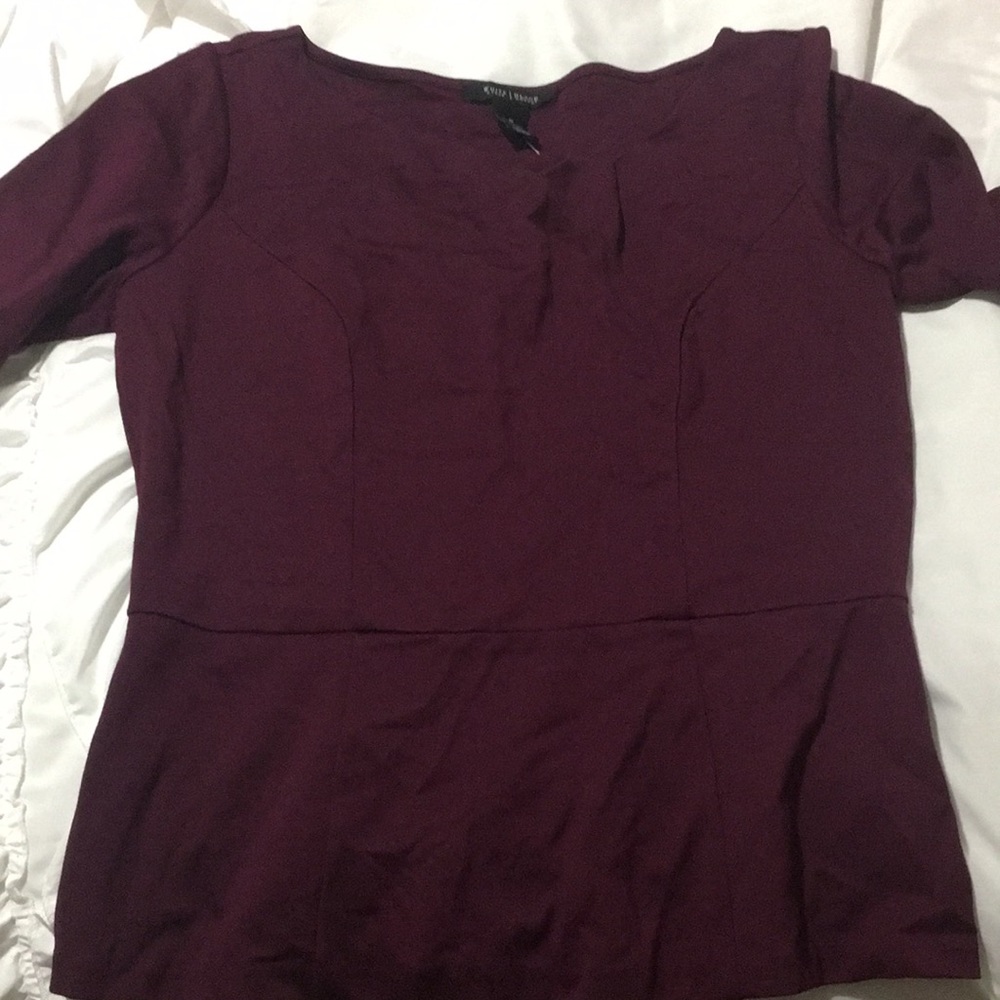 Cute peplum top